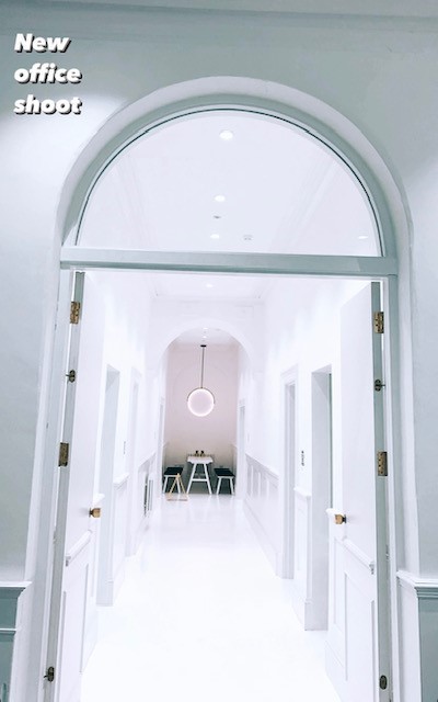 New Green Ginger Digital office | White modern corridor
