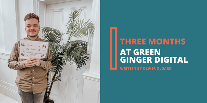 Three Months at Green Ginger Digital – Oliver Olgard Main image