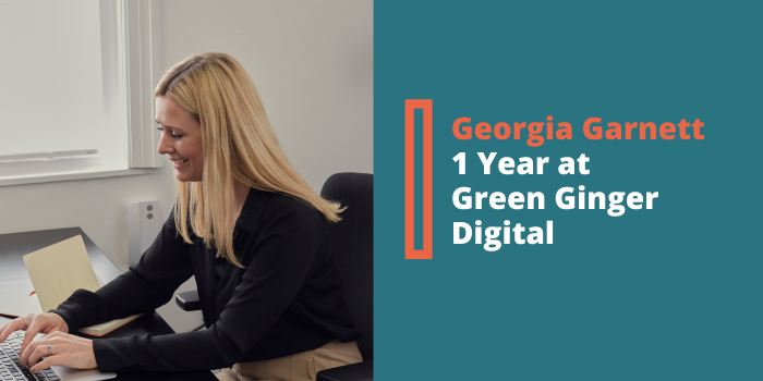 1 Year at Green Ginger Digital – Georgia Garnett Main image